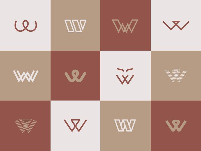 Wolfe logo exploration dribbble