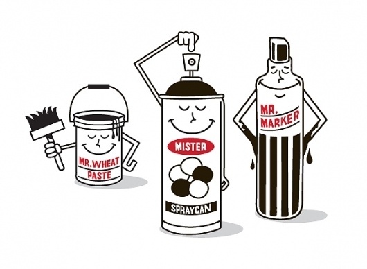 Made You Look: Grotesk | Matthew Newton #urban #graffiti #illustration #meyer #kimou #art #grotesk