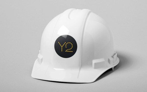 Y2 Architecture #yellow #bold #circles #black #clean #hat #minimal #hard