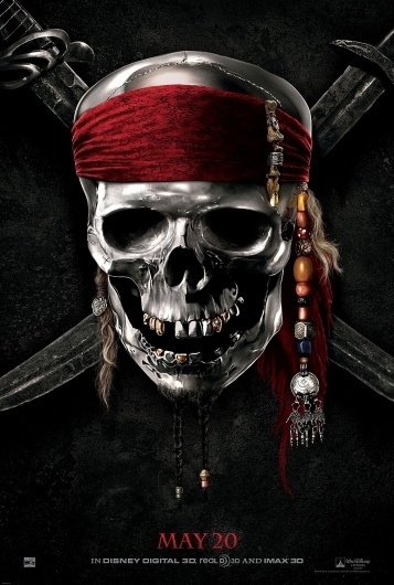 pirates_of_the_caribbean_on_stranger_tides_xlg.jpg (1013×1500) #movie #key #art #poster #pirates