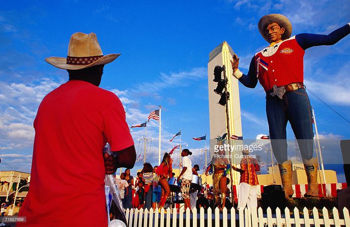 Big Tex', Texas State Fair, Dallas, United States of America : Stock Photo