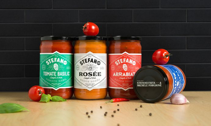 New Logo and Packaging for Stefano Sauces by lg2