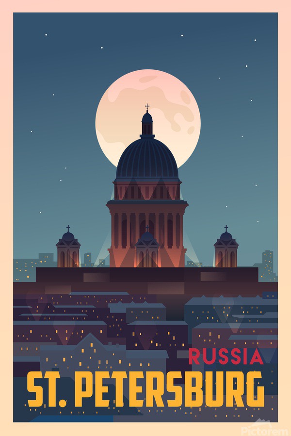 Saint Petersburg  Print