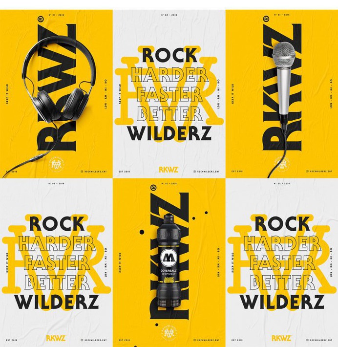 Rockwilderz ENT – Visual Identity