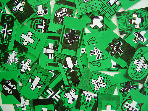 Green Business Cards Design Inspiration #cards #identity #business