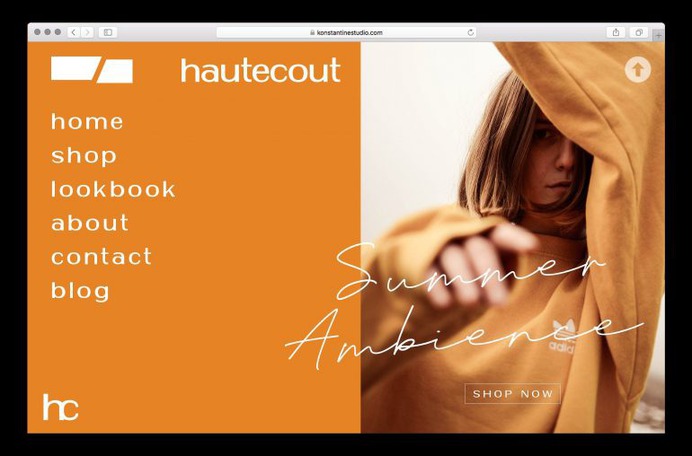 Hautecout Web design