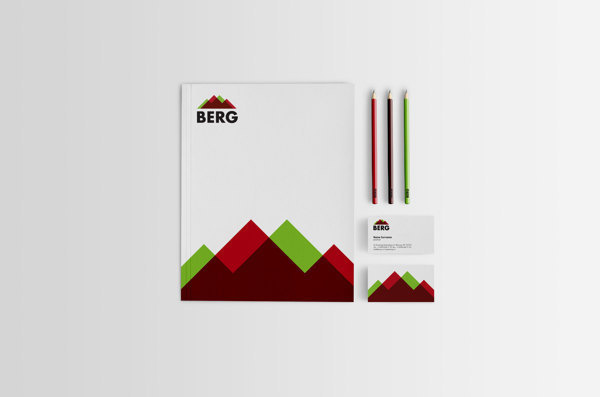 Berg on Behance #logo