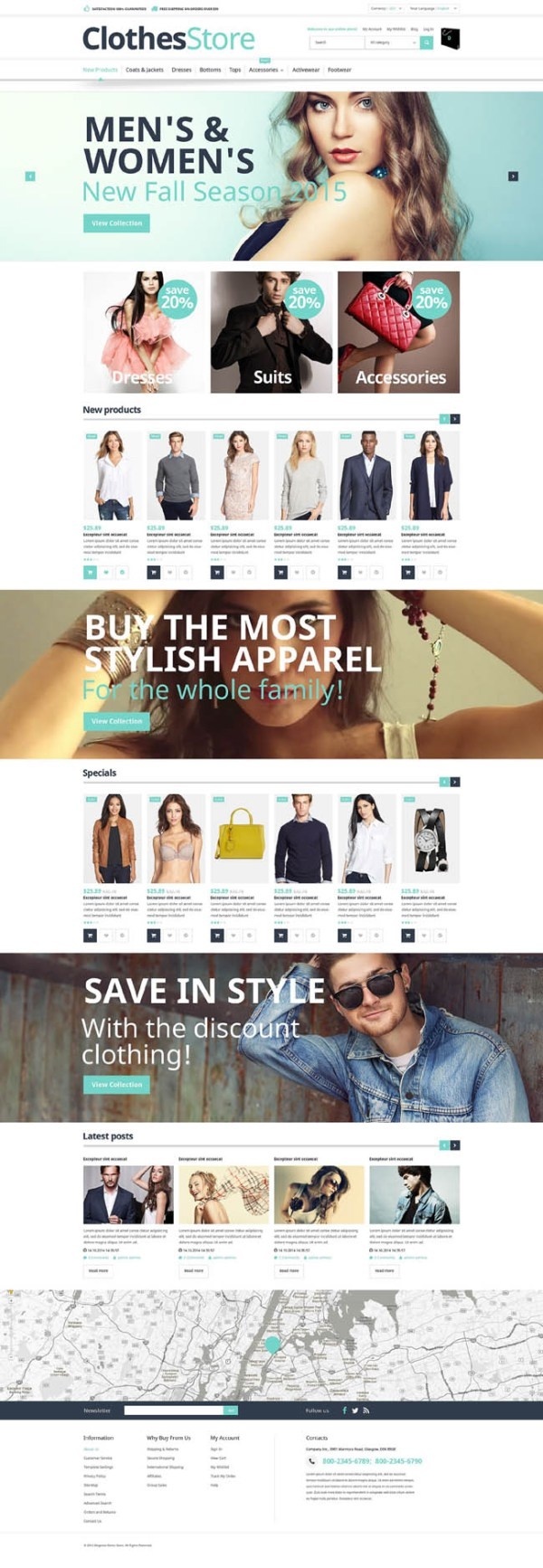Clothes Store : Free Responsive Magento Fashion Theme