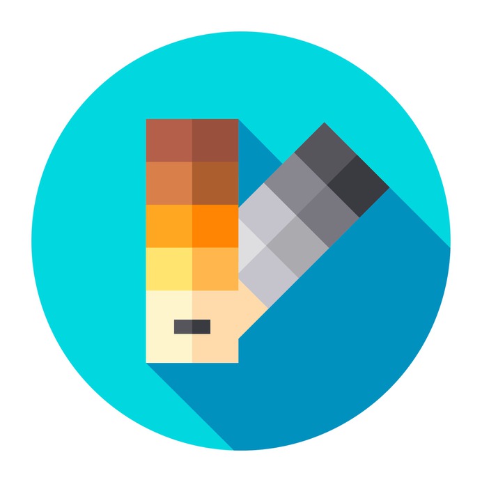 See more icon inspiration related to paint, art and design, pantone, paints, edit tools, miscellaneous, color palette, painter, palette, color and colors on Flaticon.