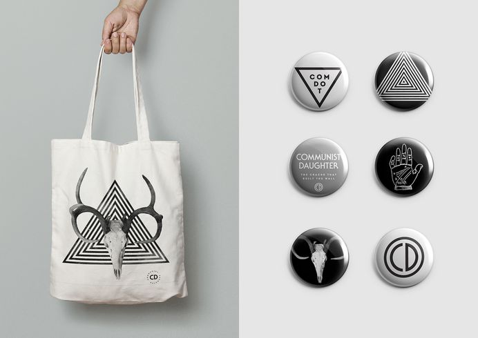 Communist Daughter "The Cracks That Built The Wall" on Behance