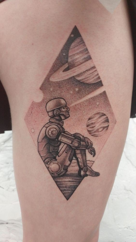 Asimov Android by Tiff Lee. Ink and Water, Toronto, Canada.