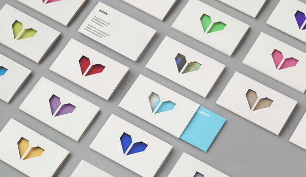 minke #cut #atipo #business #branding #packaging #card #laser #identity #envelope #logo #colour