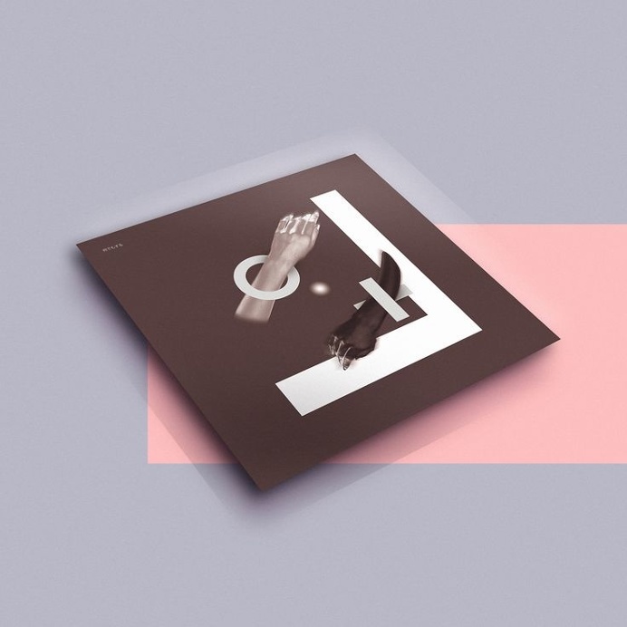 vinyl cover "2h -do anything-" #leggo #cover #vinyl #hands #abstract #japan #abstract #blur #print