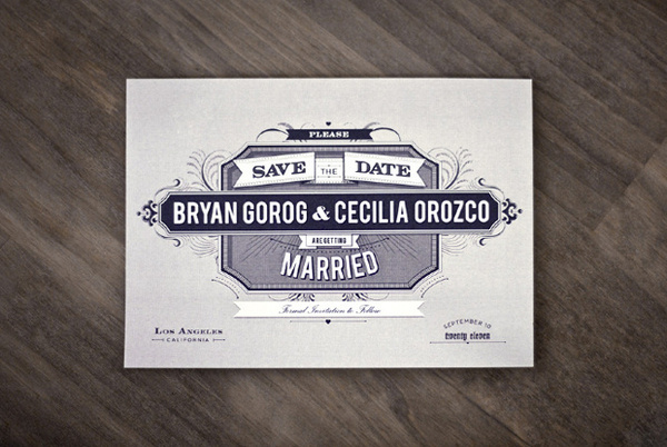 married_card_front #type #invitations #vintage #beautiful #wedding