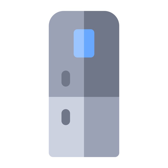 See more icon inspiration related to furniture and household, refrigerator, electronics, fridge, cold, kitchen and technology on Flaticon.