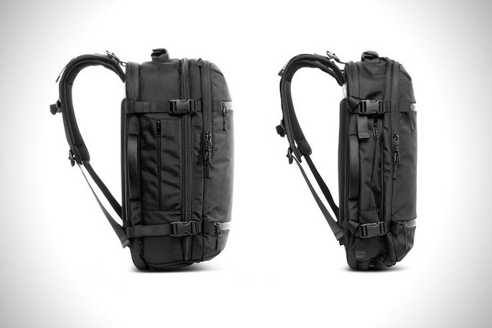 A #stylish carry-on #backpack that eliminates the need to check-in #bags at the airport. #productdesign #modern #travel #outdoor