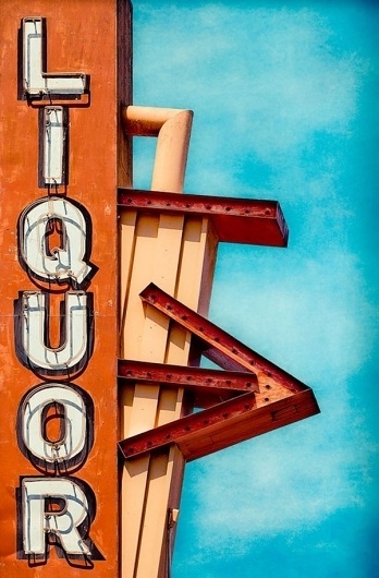 Eight Hour Day » Blog » The Best Thing I Saw Today • March 9, 2012 #photography #liquor #signs