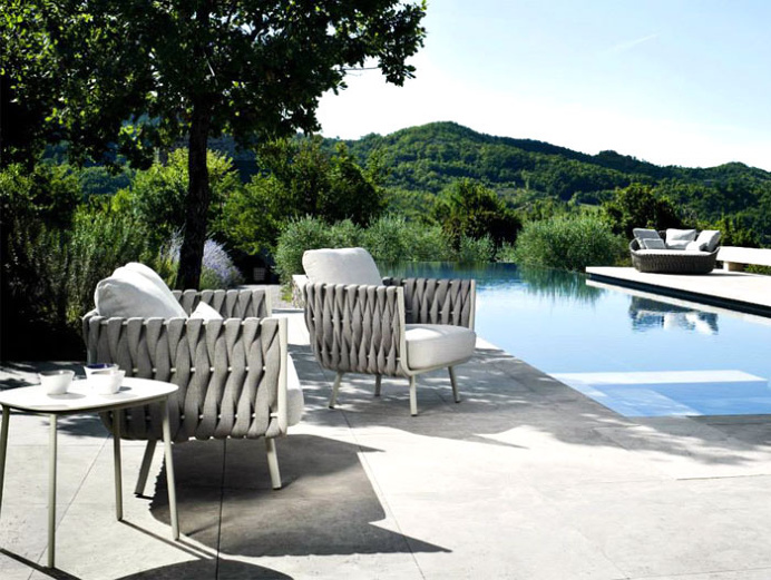 Fabric Outdoor Furniture by Monica Armani - #design, #furniture, #modernfurniture, #outdoor,
