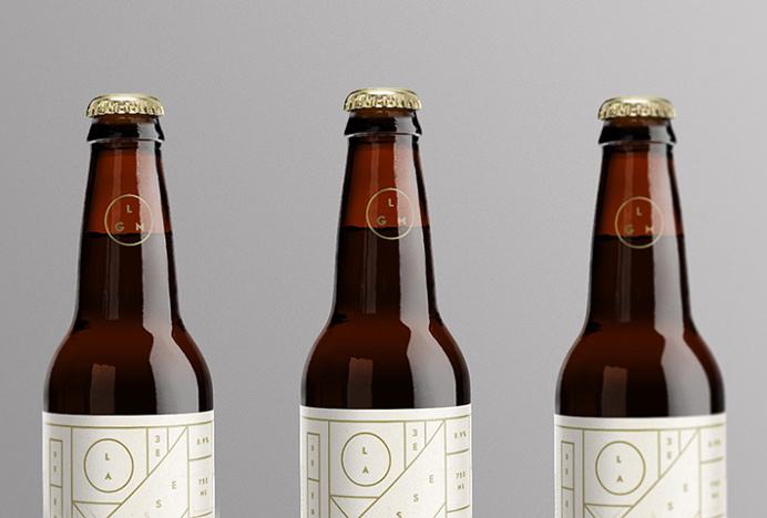 Chez Latina by Michael Mason #label #beer #bottle