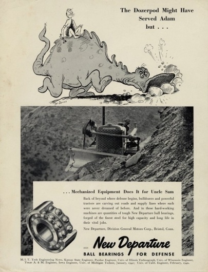 JESS3 - Blog / Dr. Seuss: Before He Drew Great Children's Illustrations, He Drew Great Ads #seuss #cartoon #advertising