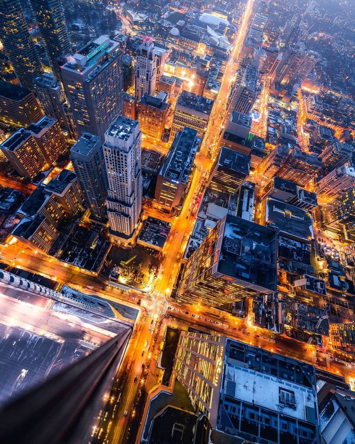 Dazzling Photos of Toronto Taken From The Rooftops by Max Whitehead