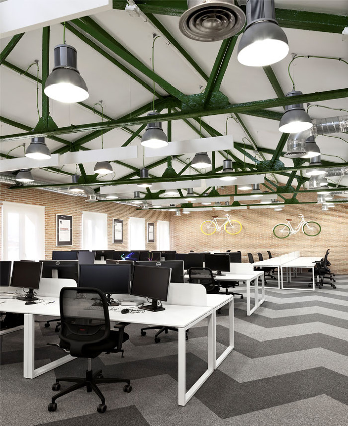 SiteGround Office Space in Madrid - #office, #interior, #decor