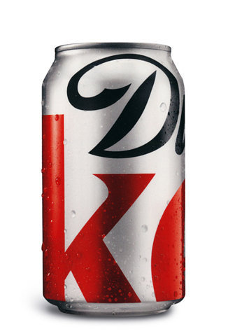 Diet Coke Redesign by Turner Duckworth | Allan Peters #packaging #coke #can