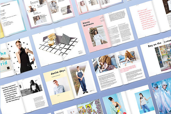 Sumzine, Uniform Issue on Behance #print #newyorkcity #reformation #graphic #sustainability #design #cover #colors #charlottecarey #sumzine #fashion #slow #editorial #magazine