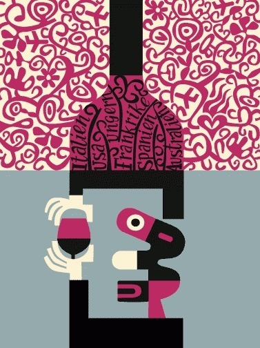 lasse043.gif (GIF Image, 377x504 pixels) #illustration #skarbovik #lasse #wine