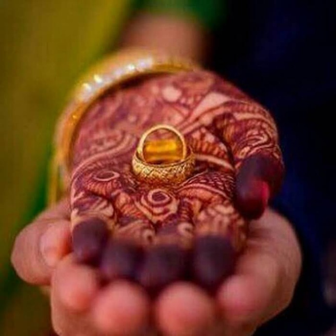 Engagement Rings shoot idea Along With Your Mehendi