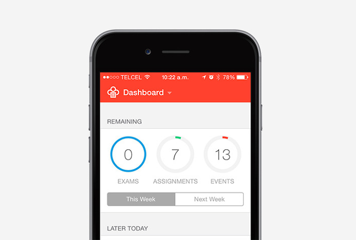 Schoolhub by Face #ui #ux #iphone #app