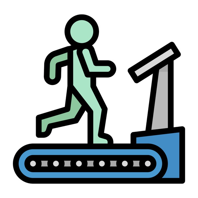 See more icon inspiration related to gym, run, walk, sports and competition, work out, wellness, fitness, treadmill, training, electronics, train and exercise on Flaticon.
