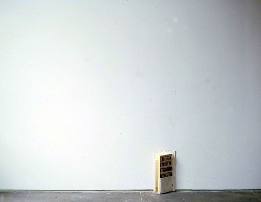 Todd Knopke : Closet #sculpture #secret #art #miniature #bookshelf