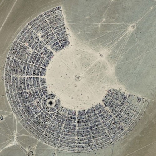 source: burningman.com #photography #aerial #landscape