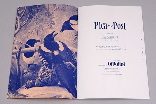 Oi Polloi "Pica-Post" Magazine | Hypebeast #photo #booklet #color