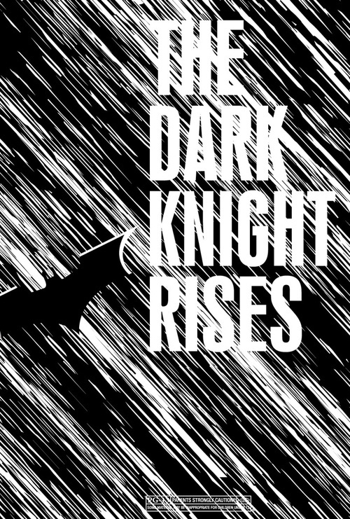 The Dark Knight Rises #minimalist #movie #poster #batman
