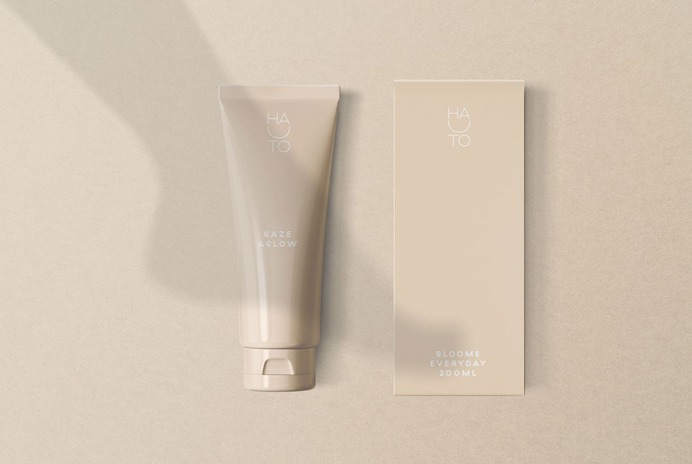 Hauto Corporate Identity - Mindsparkle Mag Hauto is a revolutionary ECO friendly skin care designed by Humana Studio. #logo #identity #branding #design #color #photography #graphic #design #gallery #blog #project #mindsparkle #mag #beautiful #portfolio #designer