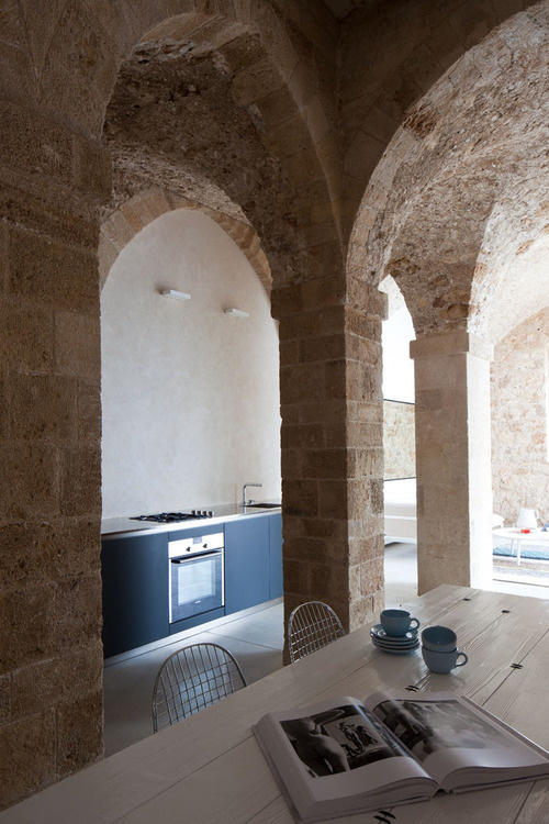 Kevin H. Chung #interior #home #arches #kitchen #architecture