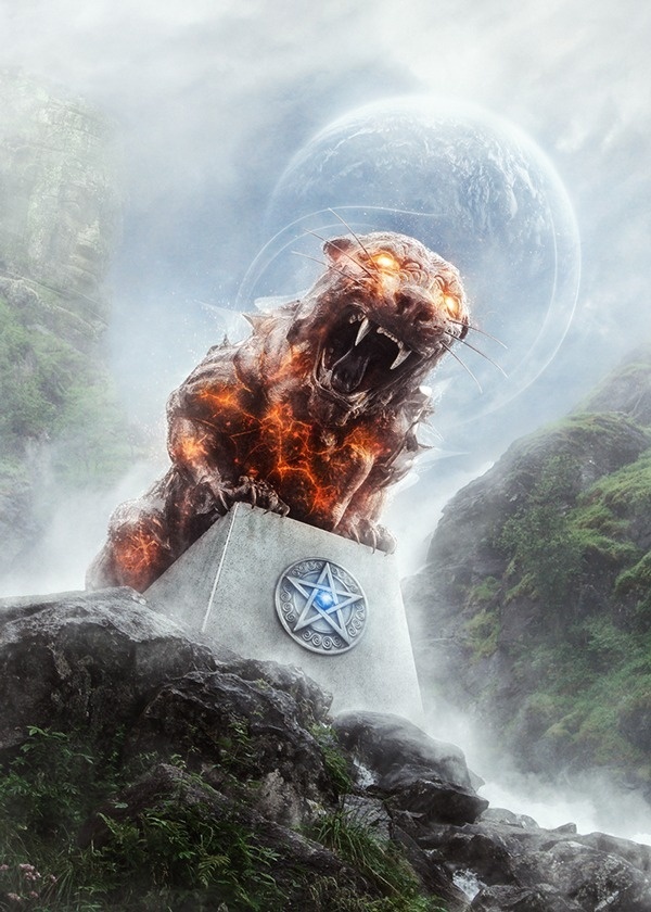 Elude by Shahan Keuork #digital #tigger #art #photomanipulation