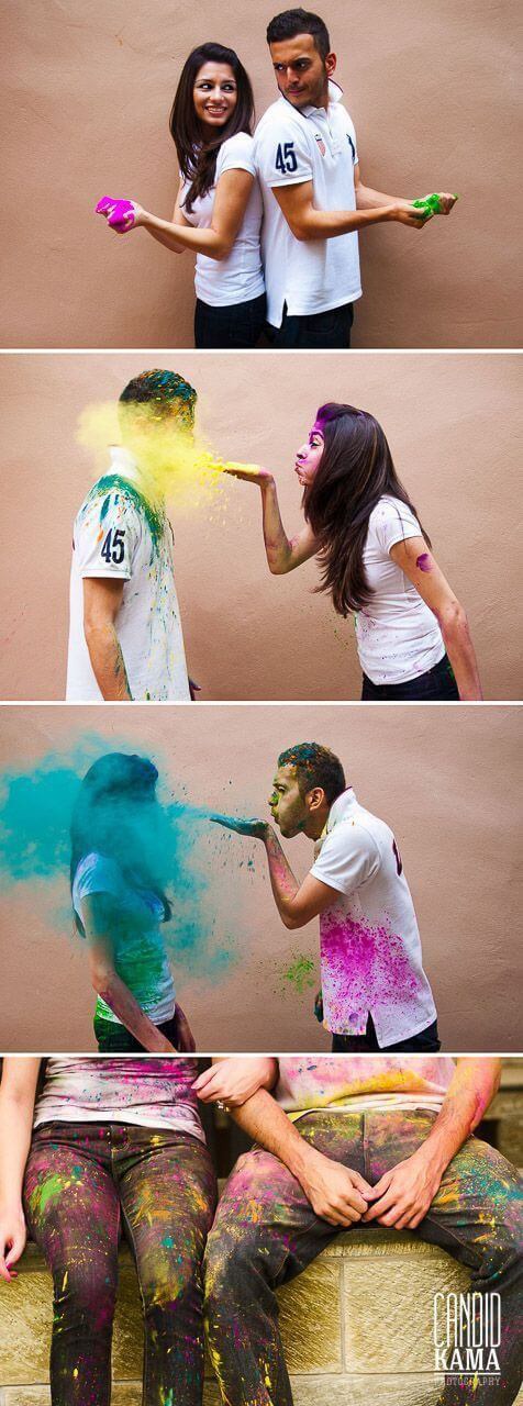 Throw Romantic Squish of Color
