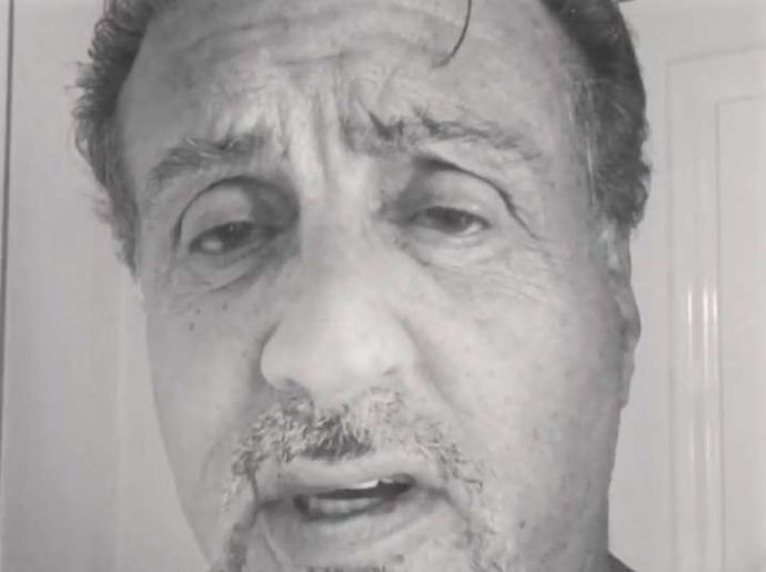 Sylvester Stallone on Snapchat