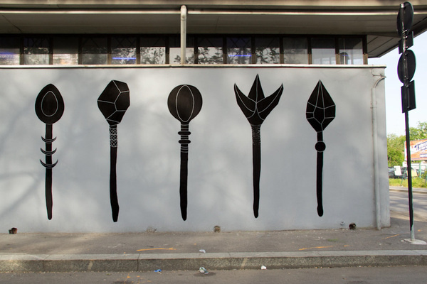 unurth | street art #wand #art #black #street