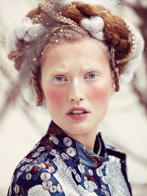 Toni Garrn by Alexi Lubomirski for Vogue Germany #alexi #lubomirski #tori #garrn
