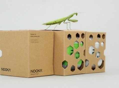 Glue-Less Origami Packaging Can Be Assembled In Seconds [Pics] Nooka-glue-less-eco-friendly-packaging-design – PSFK #packaging