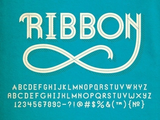 Graphic-ExchanGE - a selection of graphic projects #typeface #ribbon
