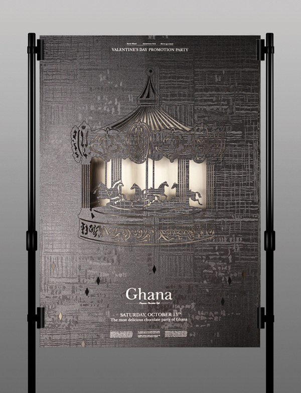 Lotte Ghana Chocolate Promotion Branding Project on Behance #craft