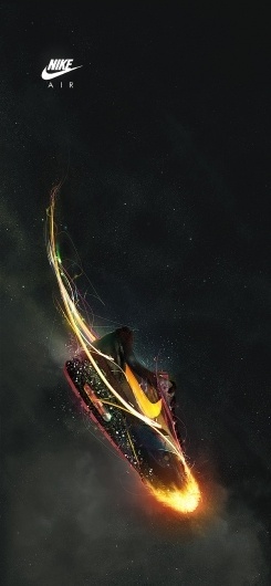 Nike - Air Lab on the Behance Network #nike #illustration #glossy
