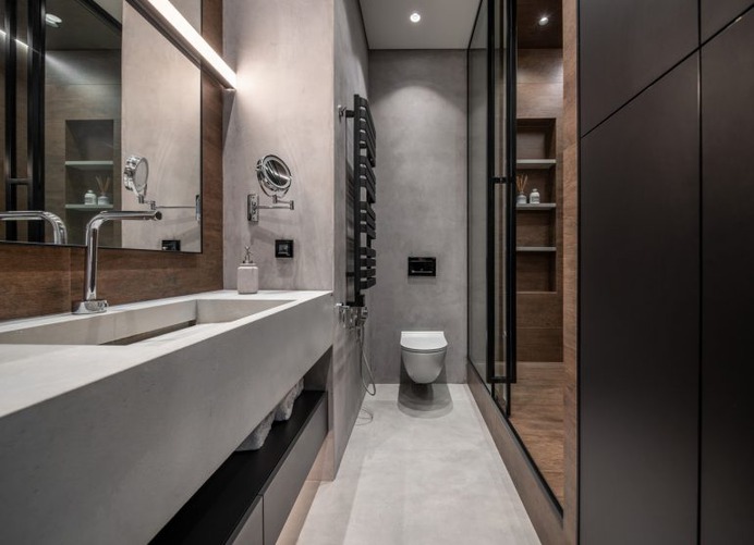 Concrete66 Apartment / Pinchuk Virovtseva Architects