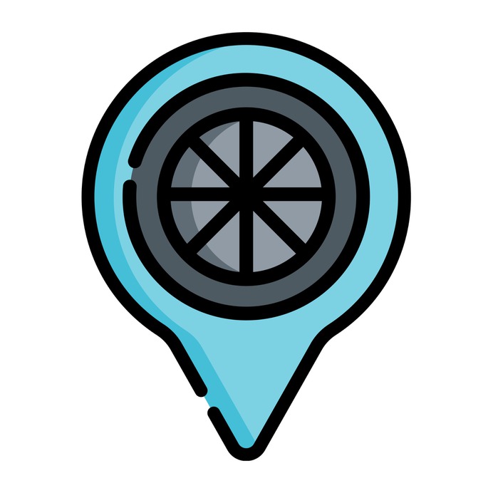 See more icon inspiration related to maps and location, location pin, map pointer, map point, map location, placeholder, transportation, locate, pointer, pin and location on Flaticon.