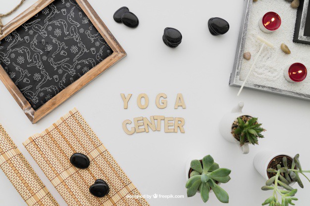Yoga composition with lettering Free Psd. See more inspiration related to Mockup, Spa, Health, Cute, Yoga, Chalkboard, Mock up, Plant, Decoration, Drawing, Cactus, Bamboo, Healthy, Decorative, Peace, Lettering, Mind, Balance, Draw, Relax, Pot, Meditation, Wellness, Healthy lifestyle, Candles, Lifestyle, Up, Tablecloth, Stones, Relaxation, Composition, Mock, Peaceful and Inner on Freepik.